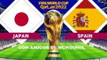 12月1日 WORLD CUP 2022 : SPAIN vs JAPAN