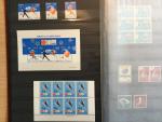 日本の記念切手＆シート約100枚及びアルバム付きに関する画像です。