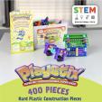 子供知育玩具 Playstix Building Blocks 400 Pieceに関する画像です。
