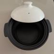 【新品・未使用】IH対応 蒸し器付き 土鍋 ９号サイズに関する画像です。