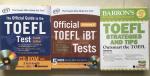 TOEFL参考書3冊セットに関する画像です。