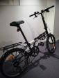 【大幅値下げ】一か月も使用していない、新品で購入した折り畳み自転車に関する画像です。