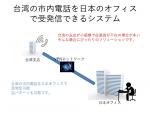 台湾支社の固定電話を日本の本社・支社でも受発信可能にするITソリューション