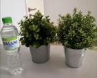 IKEA プラスチック製観葉植物、サイドテーブル、TVラック