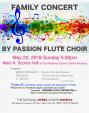 Passion Flute Choir　ファミリーコンサートのお誘い