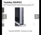 Toshiba Plasma TV 50"に関する画像です。